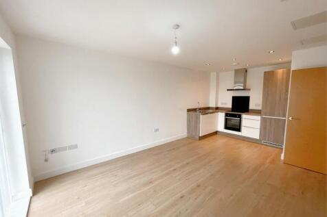 Living room and kitchen