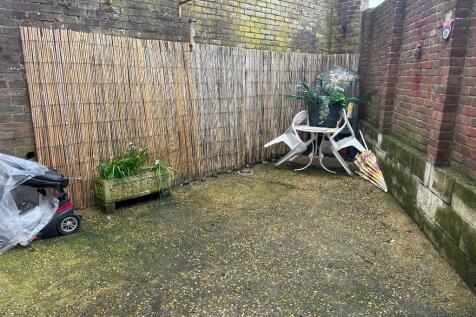 Shared patio area