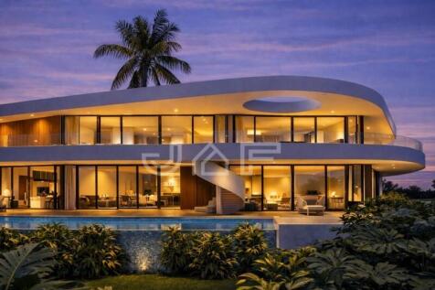 at night