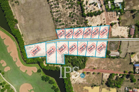 Residential Plots Near Golf Course For Sale - Sambour, Siem Reap