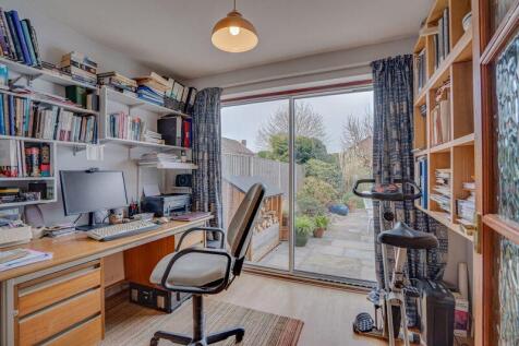 Study overlooking rear garden