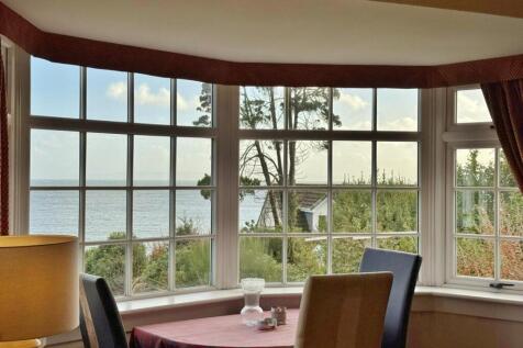 Lounge view from bay window