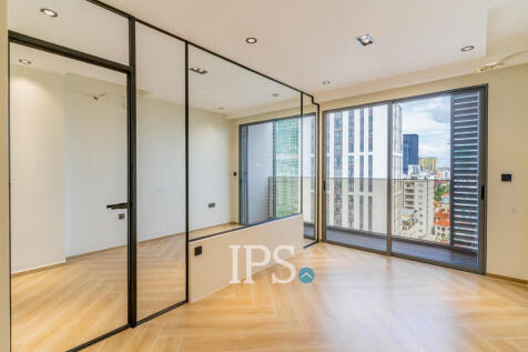 27th Floor 1 Bedroom Condo (Type B5) Resale - Time Square 306, BKK1, Phnom Penh