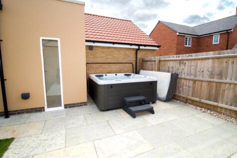 Hot tub area