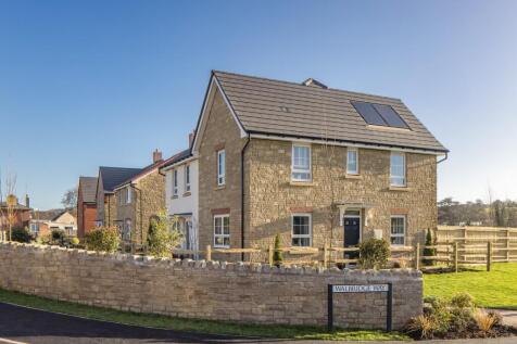 Outside view of the Moresby 3 bed home at Foundry Lea