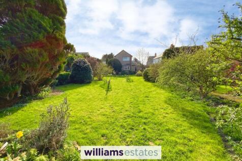 large rear garden