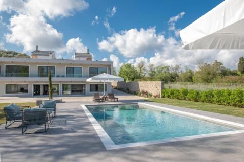 Pool and villa