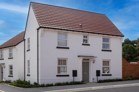 Outside view of the Hadley three bedroom home at Winnycroft