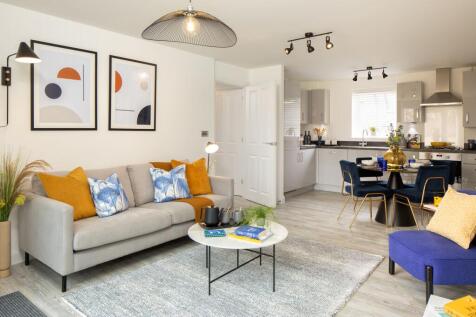 Spacious lounge in the Coleford 2 bedroom home