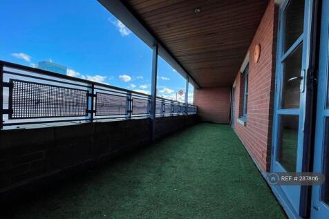 Large (10 Meters By 2 Meters) Covered Balcony