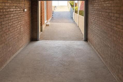 Garage from inside (uncluttered)