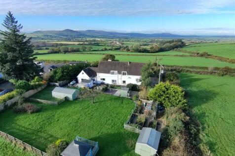 Aerial view looking West