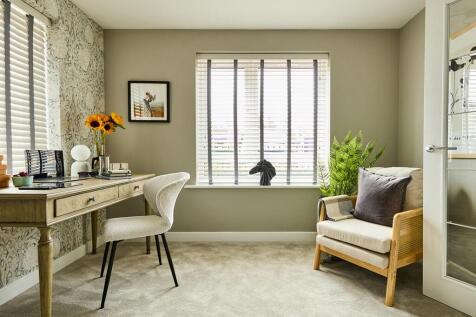 Big windows to allow lots of light in