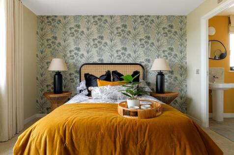 Bedroom two has ample space and also benefits from an en suite