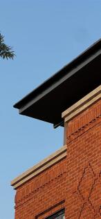 Brickwork roof.