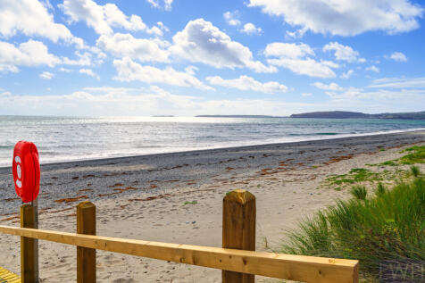 Pwllheli Beach Opposite the Property