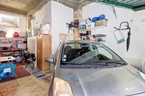 spacious garage with storage &amp; workshop