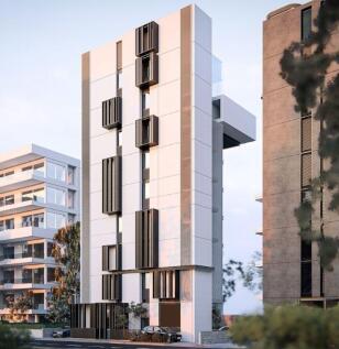 Front of Apartments