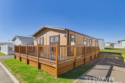 Exterior view of Cambrian Horizon holiday lodge wi