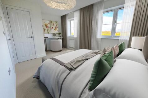 Bedroom 1 - digitally dressed