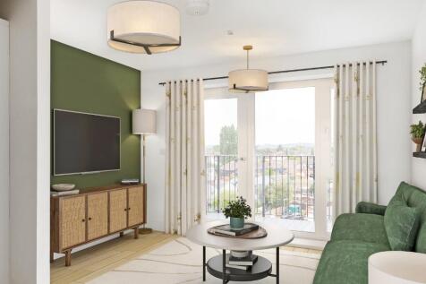 staged living room