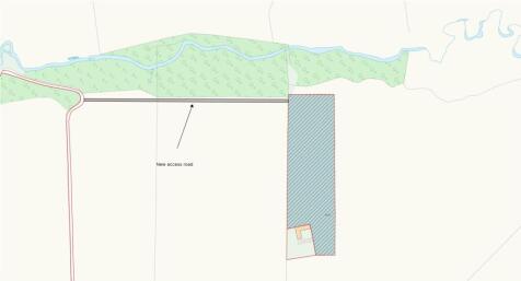 Sale plan with access road Cropped