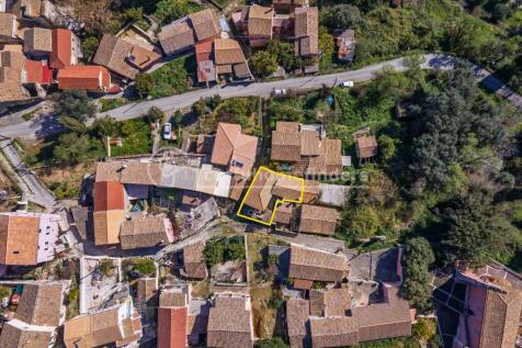 Aerial shot with outline