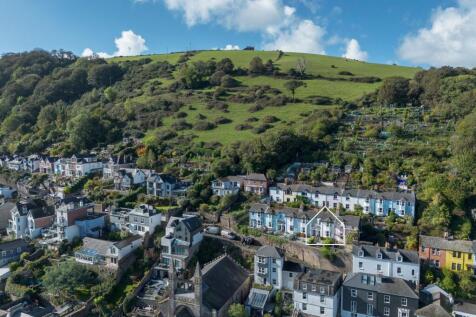 Drone, Juniper Cottage, 76 Above Town, Dartmouth