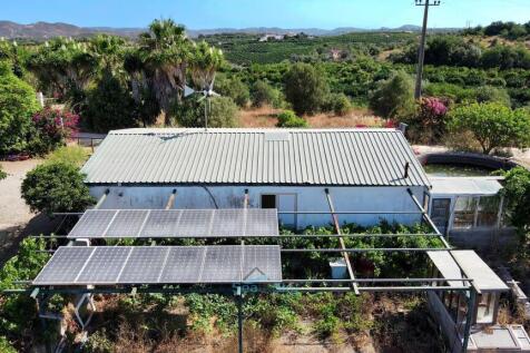 barn &amp; photovoltaic panels