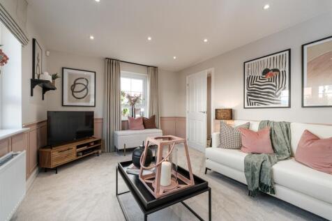 Interior view of the living room in our Moresby home