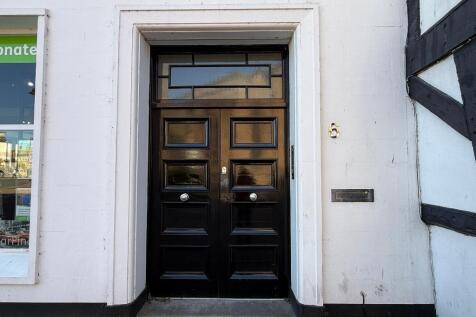 Front door to the apartments