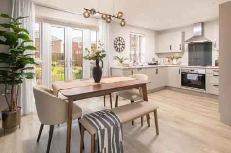 Internal image of the Collaton open plan kitchen