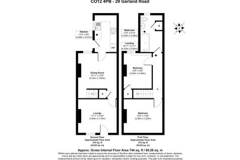 29 Garland Road, Harwich, Essex, CO12 4PB