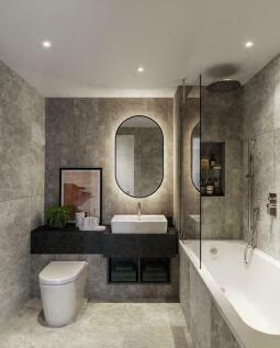 Bathroom - Sunset