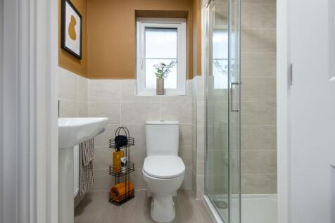 Inside view of Denby en suite