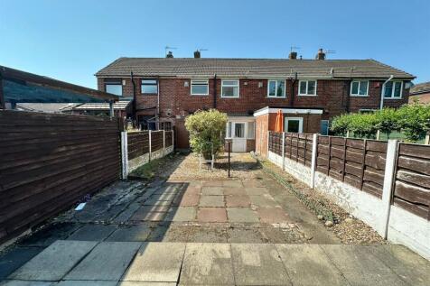 REAR OF THE PROPERTY