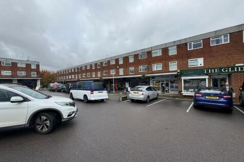 Front of shops