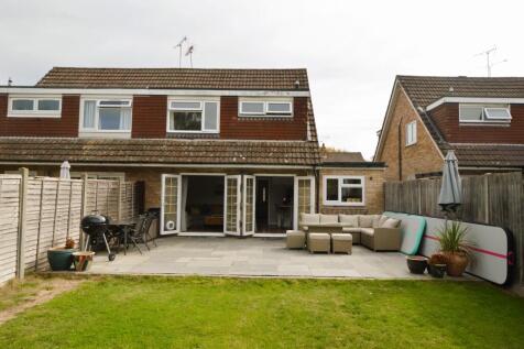 Rear of property