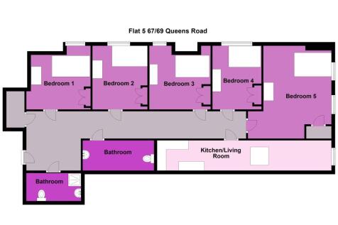 Flat 5 67_69 Queens