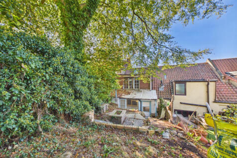 Rear of property