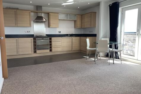 Kitchen, living room area