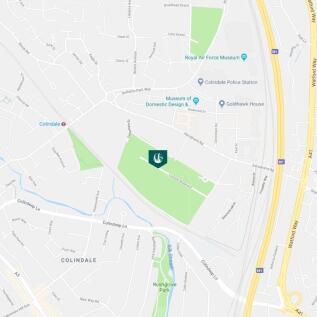 Map - Peacon House,