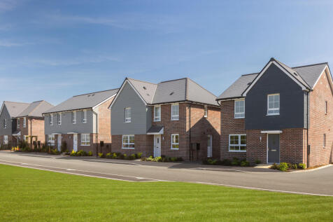 Street scene of Fiddington Fields