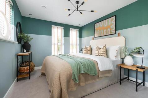 Second bedroom of a typical Taylor Wimpey apartment
