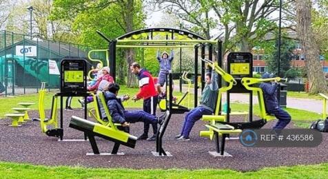 Park With Gym And Sports Facilities