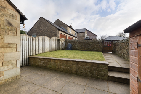 The rear garden