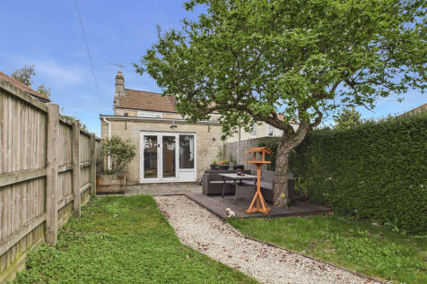 Rear of property