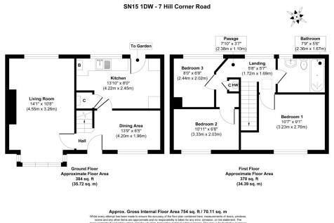 7 Hill Corner Road, Chippenham, Wiltshire, SN15 1DW
