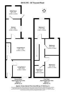36 Tirycoed Road, Glanamman, Ammanford, Carmarthenshire, SA18 2YE