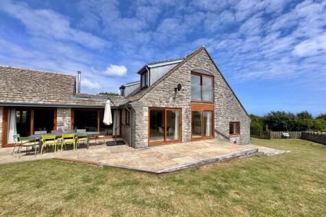 Rear of property